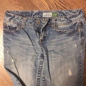 Skinny jeans light blue wash